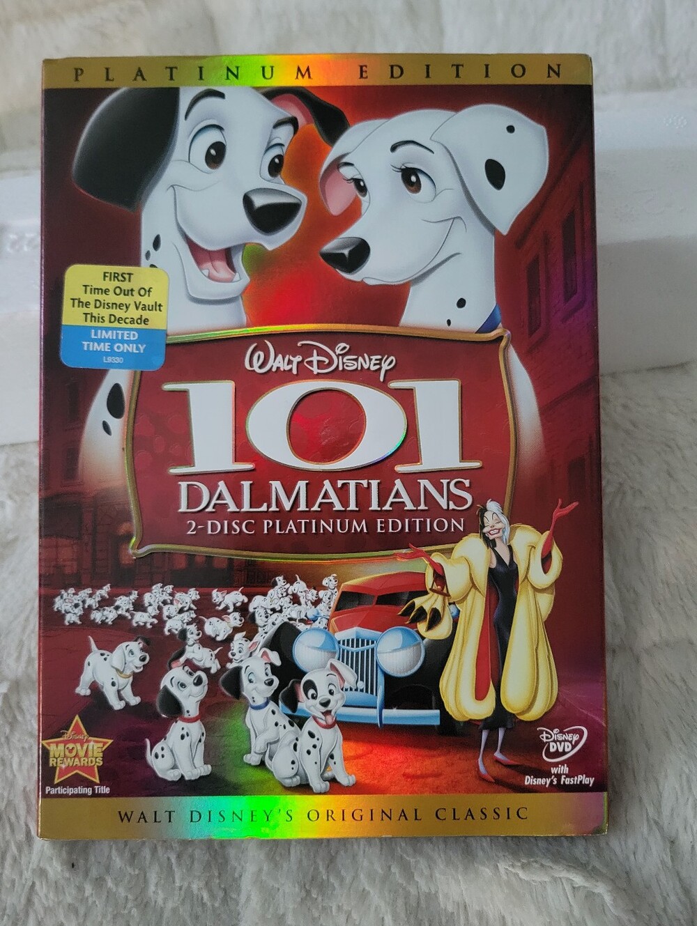 Disney 101 Dalmatians DVD  Platinum Edition 2-disc Original Classic
